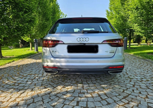 Audi A4 cena 128900 przebieg: 49000, rok produkcji 2020 z Błonie małe 407